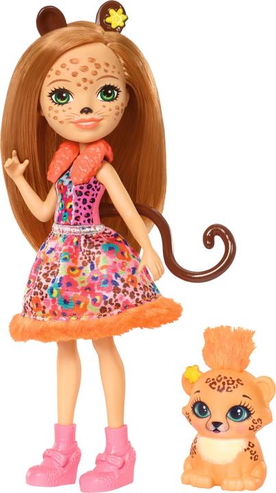 Actual product image Enchantimals Cherish Cheetah Doll