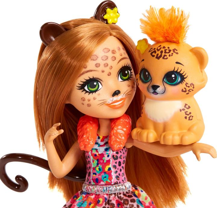 Actual product image Enchantimals Cherish Cheetah Doll