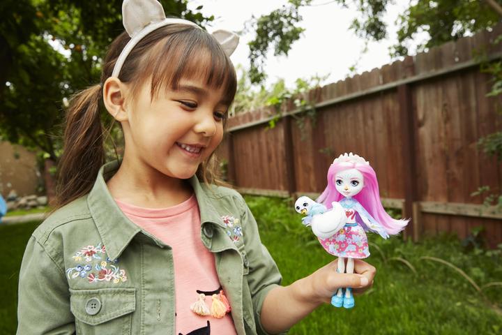 Image du produit Enchantimals Saffi Cygne & Poisi - Mini Poupée - 4 ans et +