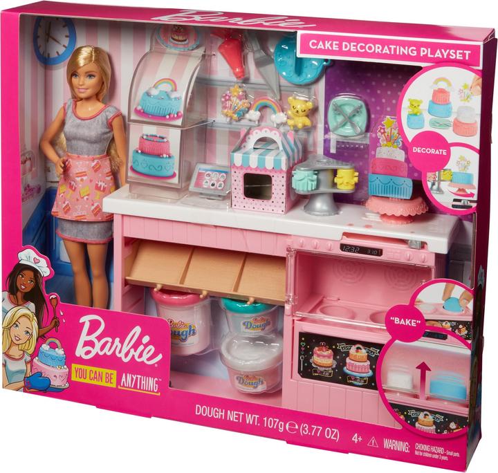 Produktbild Barbie Tortenbäckerei und Puppe Spielset