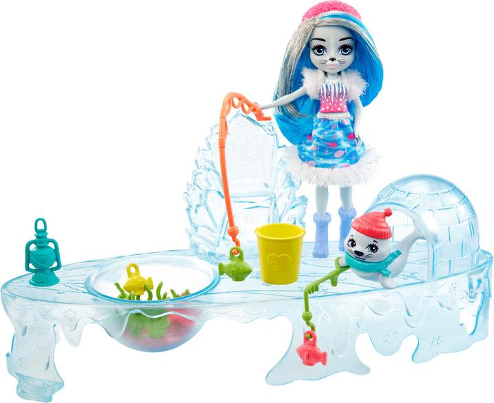 Actual product image Enchantimals Fishing Friends With Sashay Seal & Blubber Dolls