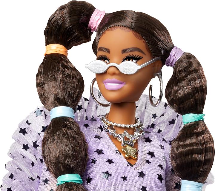 Actual product image Barbie with ponytail and hair bows