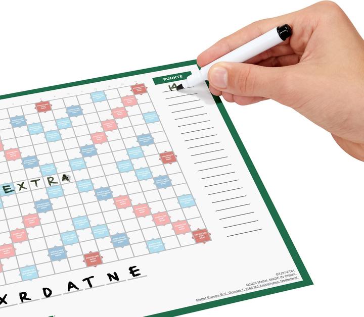 Actual product image Mattel Games Scrabble Duplicate (German)