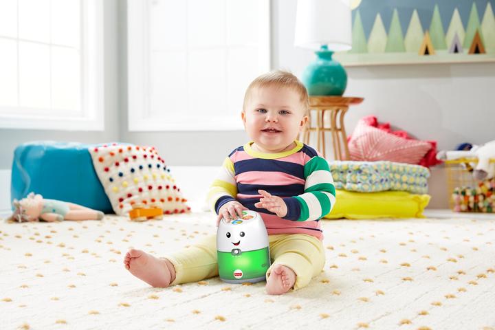 Actual product image Fisher-Price Laugh & Learn Babble & Wobble Hub (German)
