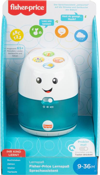 Actual product image Fisher-Price Laugh & Learn Babble & Wobble Hub (German)