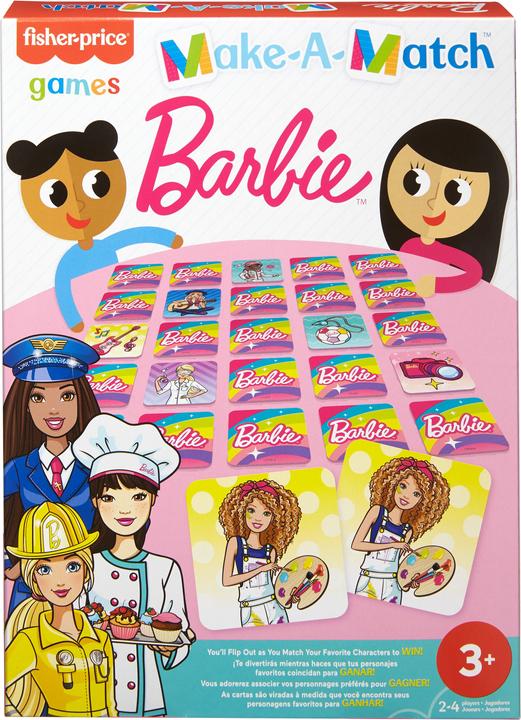 Immagine prodotto Fisher-Price Gioco di Abbinamenti Barbie (Tedesco, Francese, Italiano, Inglese)