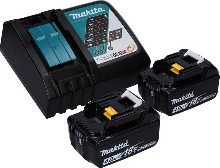 Produktbild Makita DUC 256 RM Akku Kettensäge 36 V ( 2x 18 V ) Brushless 25 cm + 2x Akku 4,0 Ah + Ladegerät (Akku Kettensäge)
