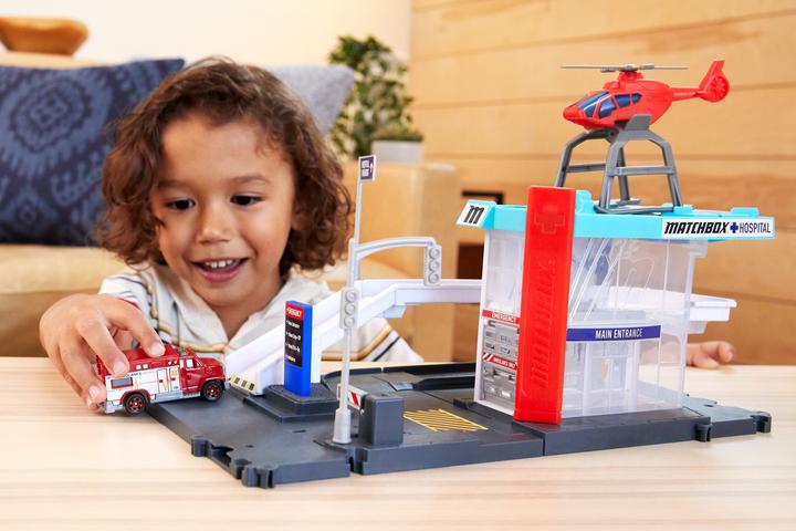 Produktbild Matchbox Notrettung Spielset