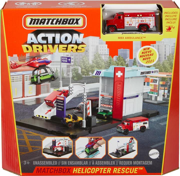 Produktbild Matchbox Notrettung Spielset