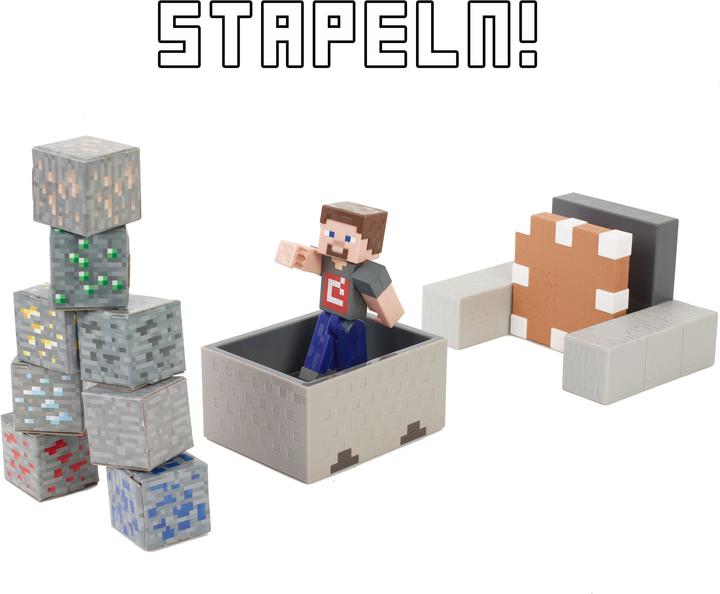 Image du produit Minecraft Coffret Wagonnet - Figurines - Dès 6 ans