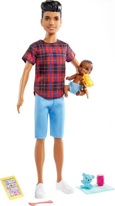 Barbie „Skipper Babysitters Inc.” Jungen-Puppe & Baby Puppe und Zubehör