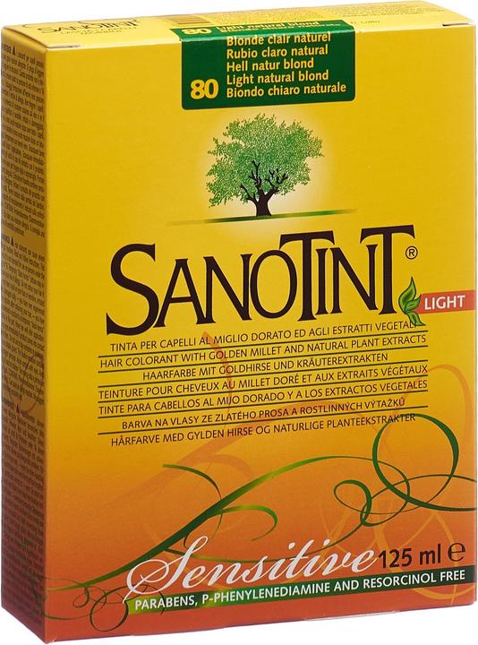 Produktbild Sanotint Sensitive Light Haarfarbe 80 hell naturblond (Hell Naturblond)