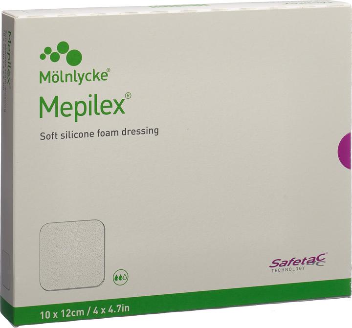 Produktbild Mepilex Schaumverband Safetac 10x12cm Silikon (5 x)