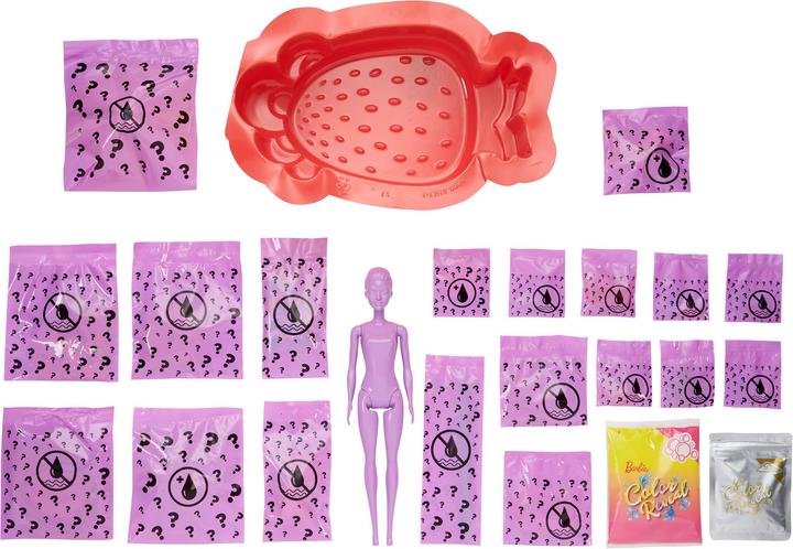 Produktbild Barbie Color Reveal - Schaum Erdbeere