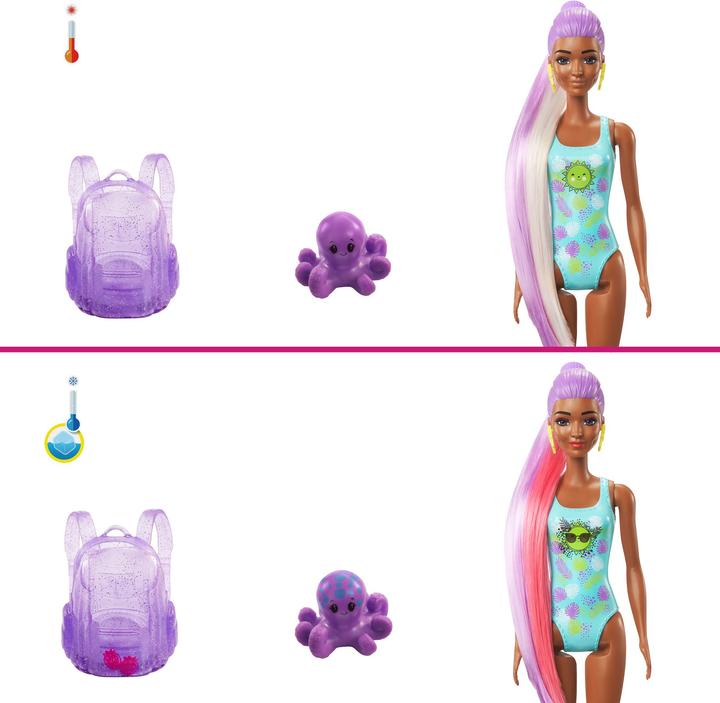 Produktbild Barbie Color Reveal - Schaum Erdbeere