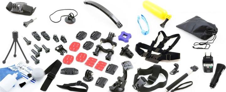 Immagine prodotto Xrec DuŻy Zestaw / Akcesoria Do Kamer Sporotwych Gopro / Sjcam / Sony Action Cam / Tracer / Goclever / Ma