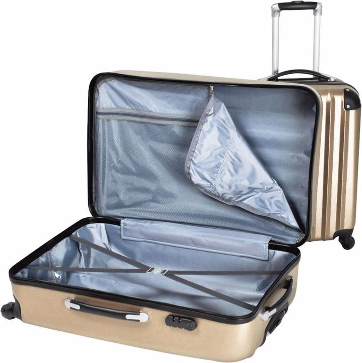 Image du produit tectake Set de 3 Valises (95 l, M (50 - 90l), L (90 - 115l))