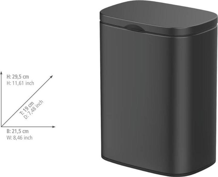Immagine prodotto Wenko Cestino per cosmetici da parete Sare (5 l)