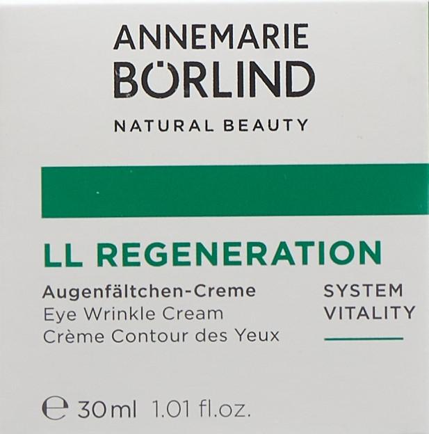 Actual product image Annemarie Börlind LL Regeneration Eye Wrinkle Cream (Crème, 30 ml, Day + Night)