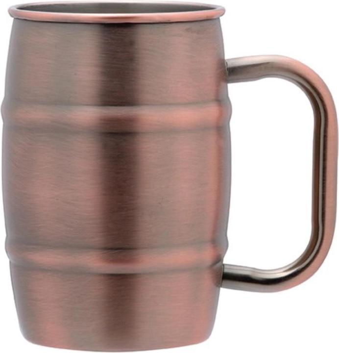 Produktbild Piazza Bierbecher 500ml Antik-Kupfer Griff Kupfer Set à 2 Stk (0.50 l, 2 x)