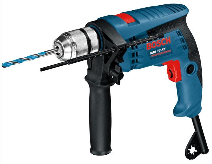 Bosch Professional Klopboormachine GSB 13 RE incl. 3 stuks metselboorset CYL-1 (5/6/8 mm) (Elektrische stroom)
