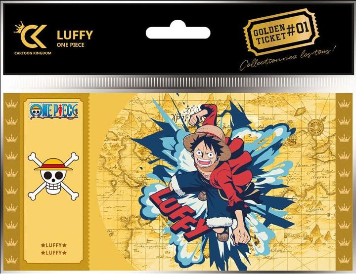 Produktbild Cartoon Kingdom One Piece - Monkey D. Luffy Golden Tickets Black Edition (Booster Pack)