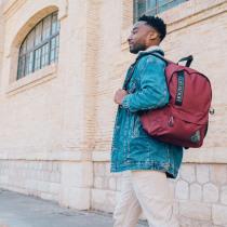 Produktbild Rucksack lässig, dunkelrot