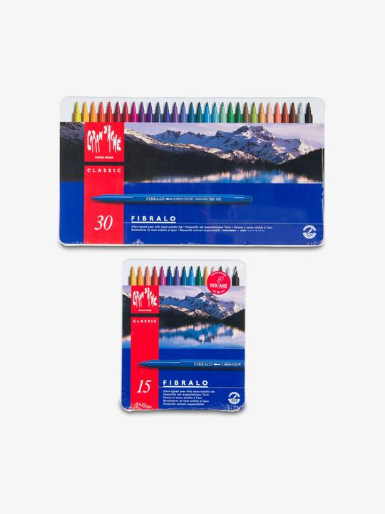 Produktbild Caran d'Ache Fibralo Metallschachtel (Mehrfarbig, 15 x)