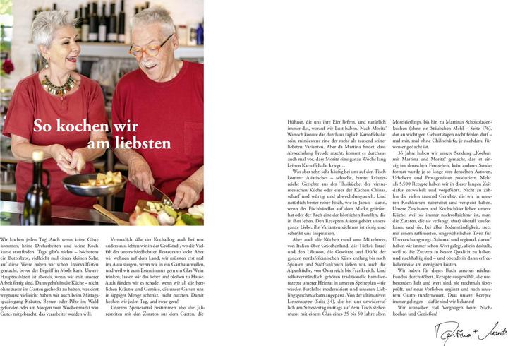 Produktbild Kochen mit Martina und Moritz – So kochen wir am liebsten (Deutsch, Martina Meuth, Bernd Neuner-Duttenhofer, 2023)
