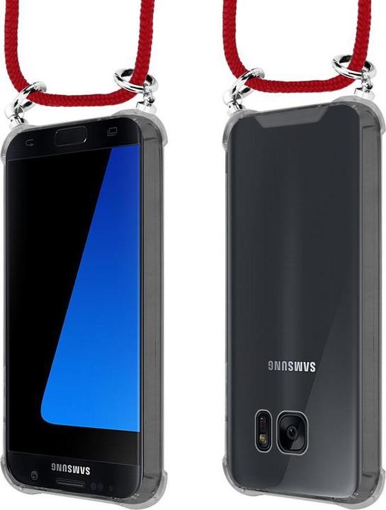Produktbild Cadorabo TPU Handy Kette SILBER Cover