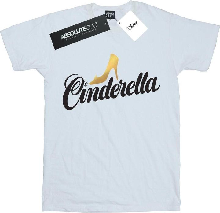 Immagine prodotto Disney Cinderella Shoe Logo Maglietta Ampia Donna (L)