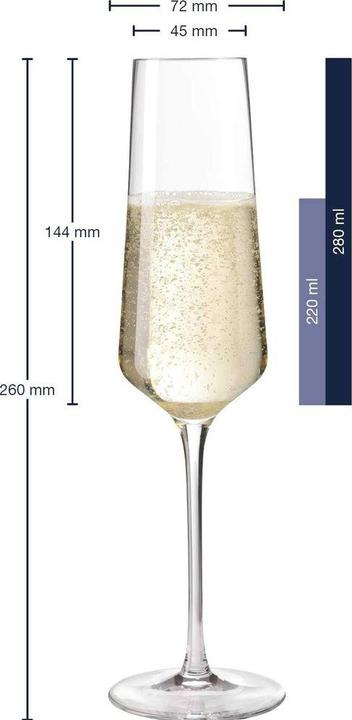 Image du produit Leonardo Puccini (22 cl, 18 Verres, Verres à vin rouge, Verres à vin blanc)