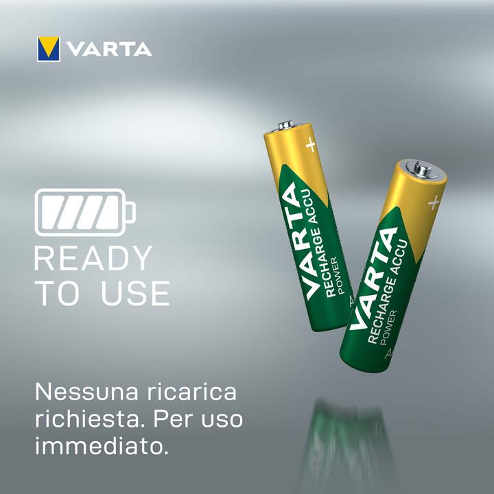 Productafbeelding Varta Accu Power opladen (4 Pcs., AAA, 1000 mAh)