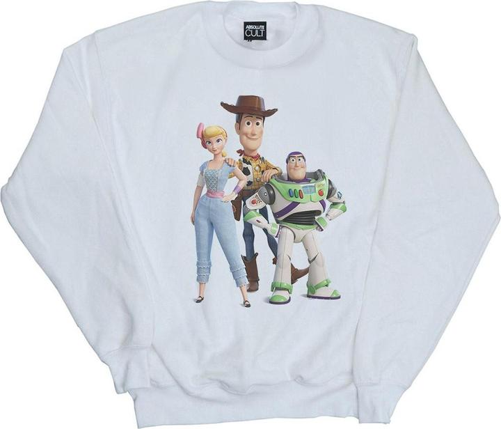 Disney Toy Story 4 Woody Buzz and Bo Peep Sweatshirt Jungen