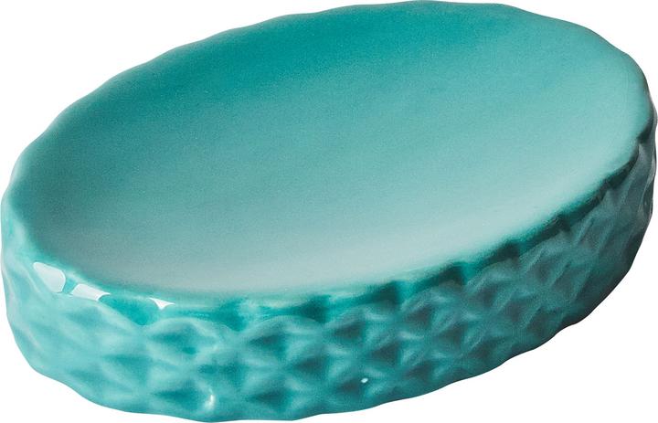 Immagine prodotto Beliani Set da bagno 4 pezzi in ceramica turchese GUATIRE