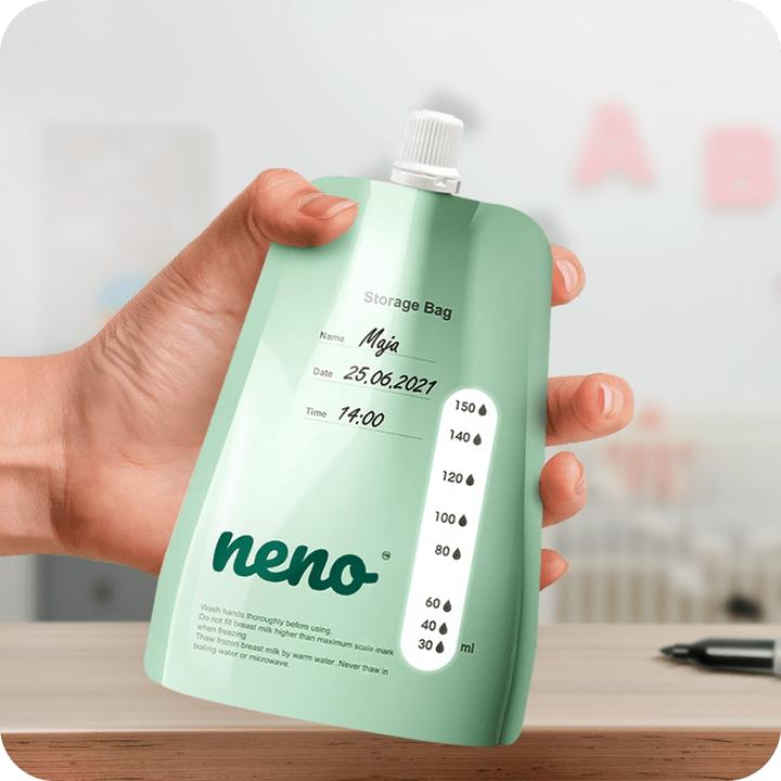 Productafbeelding Neno NEN-BAB-BT004 Borstvoedingsaccessoires 20-delig(e) Opbergzakje voor moedermelk