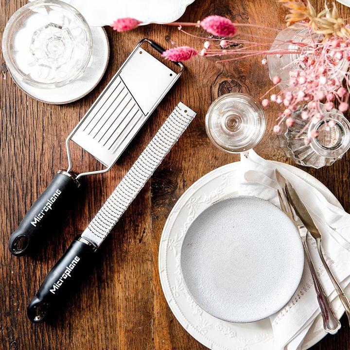 Actual product image Microplane Gourmet Rasp Set with Protective Glove