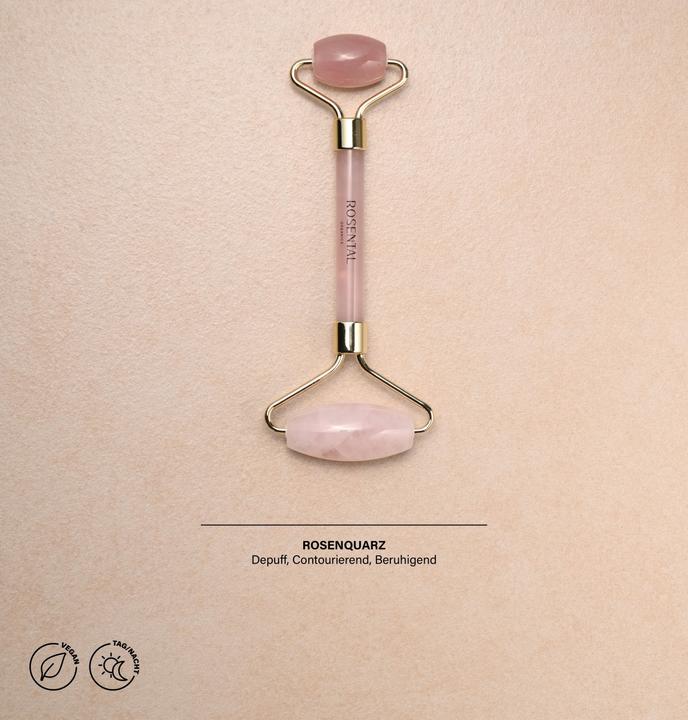 Actual product image Rosental Organics Rosental Tools - Rose Quartz Roller
