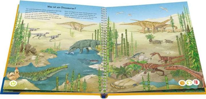 Actual product image tiptoi Wir entdecken die Dinosaurier (German, Inca Friesian, Stefan Richter, 2023)