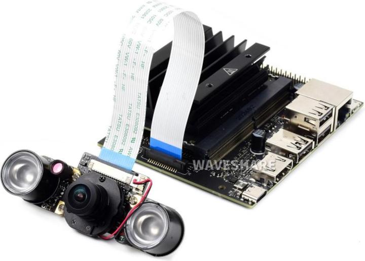 Produktbild WaveShare Kamera IMX219-160 162° FOV IR-CUT für Jetson Nano / Compute Module