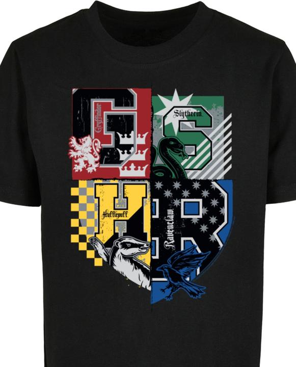 Actual product image Absolute Cult Harry Potter - Varsity Hogwarts Kids Basic Tee 2.0 - 124387 (158)