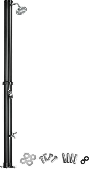 Actual product image tectake Solar shower Tinto 20l