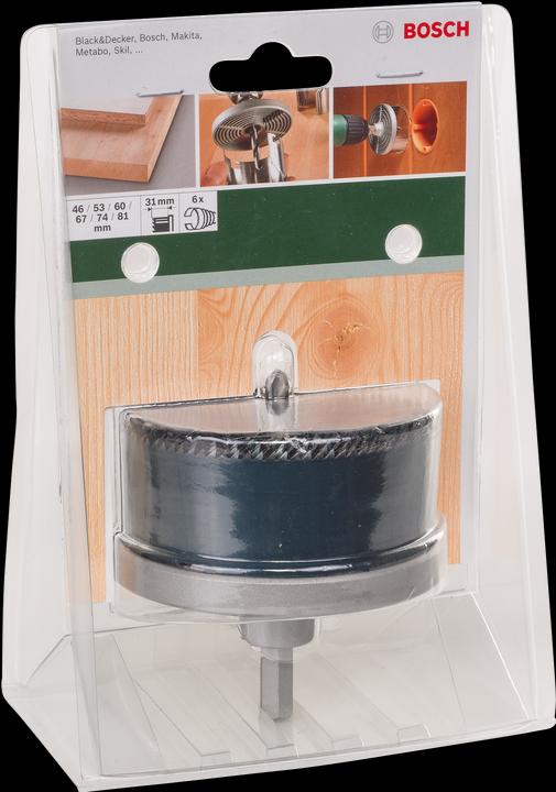 Produktbild Bosch Professional Zubehör 6tlg. Sägekranz-Set 46 53 60 67 74 81 mm (31 mm)