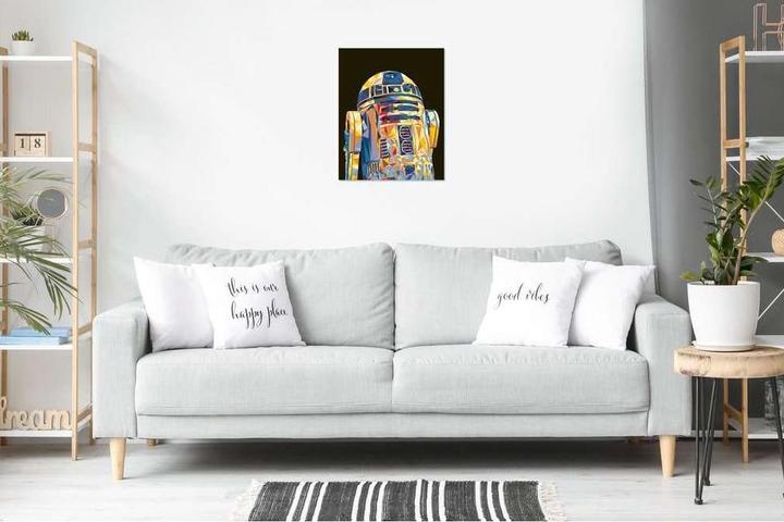 Actual product image Ravensburger CreArt - Painting by numbers - Star Wars - R2-D2