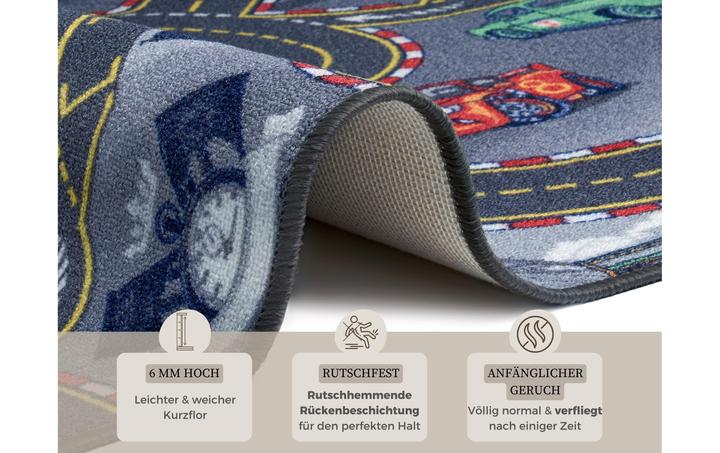Image du produit Hanse Home Piste de course (140 x 200 cm)