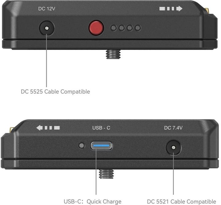 Image du produit SmallRig Batterie d'appareil photo numérique NP-F Kit de plaques de montage d'adaptateur de batterie (Batterie)