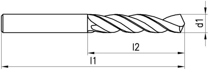Image du produit Titex Foret hélicoïdal A1544 Type VA, HSS-E, DIN 340 (7.8 millimètres)