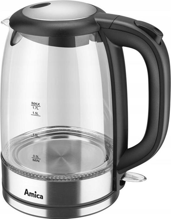 Actual product image Amica Czajnik szklany 1.7l KD2050G (1.70 l, EU plug)
