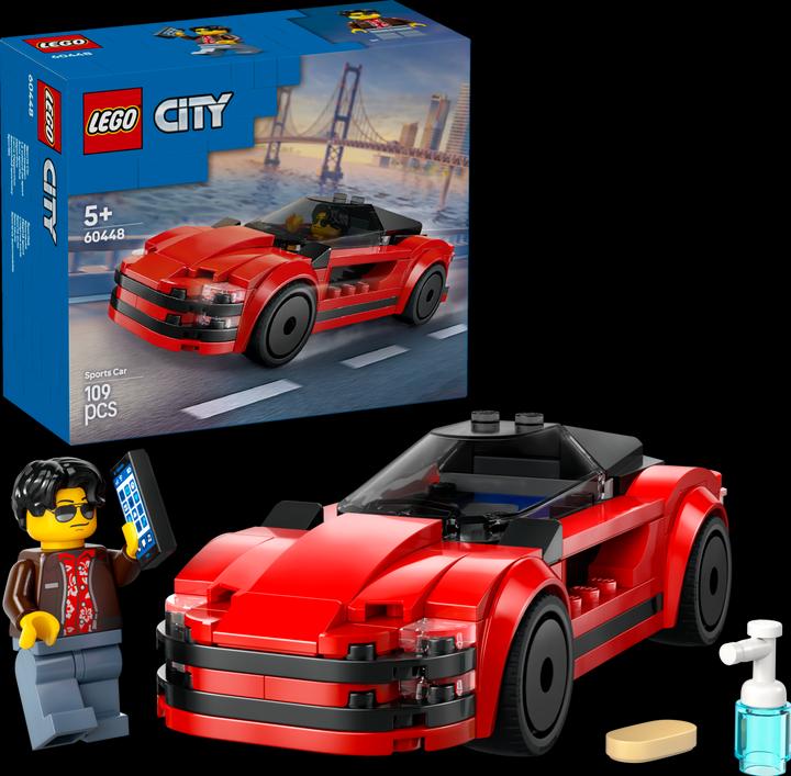 Produktbild LEGO Roter Sportwagen (60448, LEGO City)