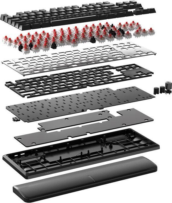 Image du produit Corsair K70 CORE TKL (DE, Sans fil, Filaire)